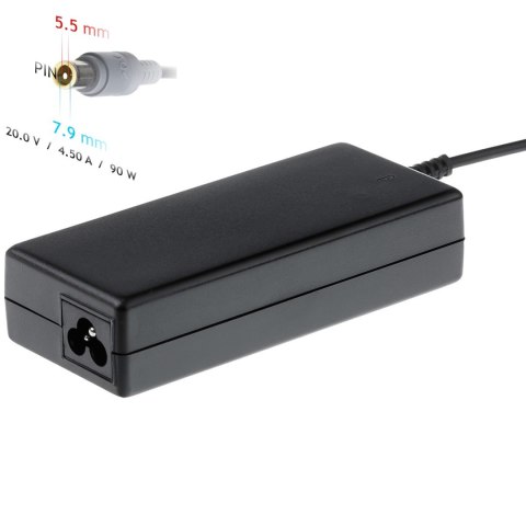 Akyga Zasilacz sieciowy Akyga AK-ND-18 do notebooka IBM, Lenovo (20 V; 4,5 A; 90W; 7.9 mm x 5.5 mm)