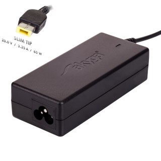 Akyga Zasilacz sieciowy Akyga Square AK-ND-24 do notebooka IBM, Lenovo (20 V; 3,25 A; 65W; Slim Tip, Square yellow )