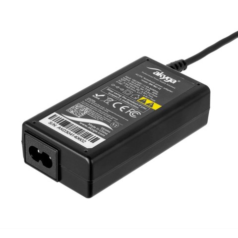 Akyga Zasilacz uniwersalny Akyga AK-NU-12 do notebooka (20 V; 3,5 A; 65W; 4.8 mm, 5.5 mm, 7.4 mm x 1.7 mm, 2.5 mm, 3 mm, 5 mm)