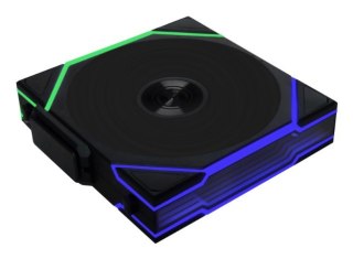LIAN LI Wentylator Lian Li UNI FAN TL Wireless LCD Lüfter, ARGB, PWM - 120 mm, czarny