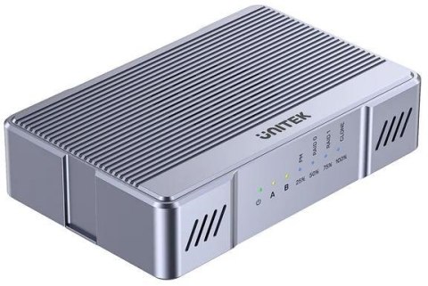 UNITEK Unitek obudowa 2x M.2 20 Gb/s RAID0, RAID1 + klonowanie