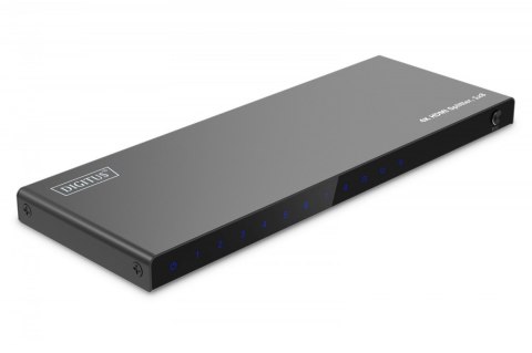 Digitus Rozdzielacz/Splitter HDMI 1x8, 4K/60Hz UHD z HDR, 18 Gbps, HDCP 2.2, EDID