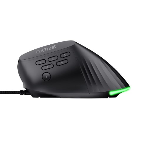 Trust Mysz gamingowa TRUST GXT145 REXXA ergo czarna