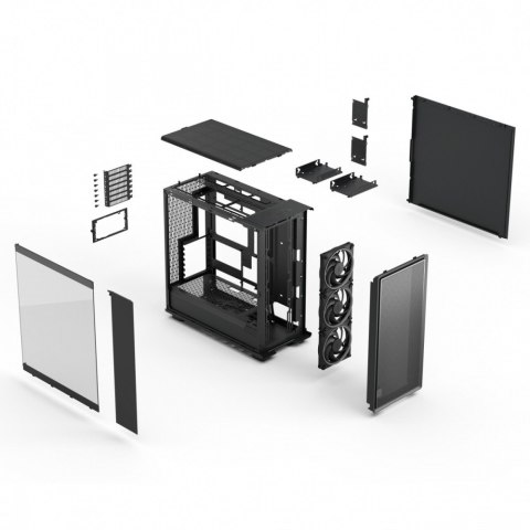 Fractal Design Obudowa Epoch XL Black TG RGB Light tint