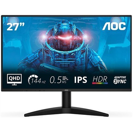 AOC AOC B3 Q27B36X monitor komputerowy 68,6 cm (27") 2560 x 1440 px Quad HD LED Czarny