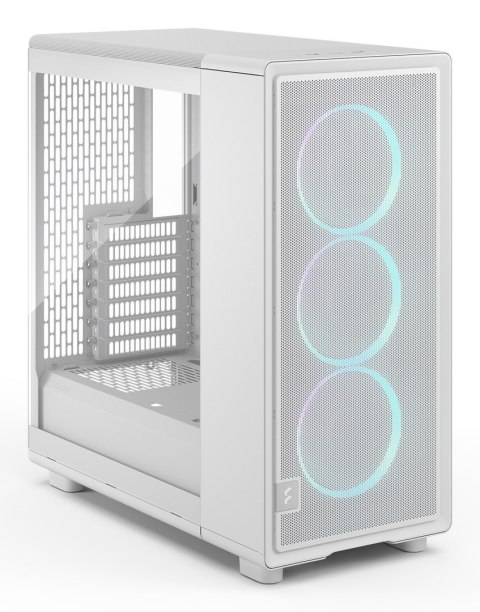 FRACTAL DESIGN Epoch White TG RGB Clear tint