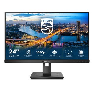 Philips Monitor LED Philips B Line 243B1/00 wyświetlacz 60,5 cm (23.8") 1920 x 1080 px Full HD Czarny