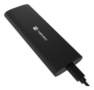 NATEC OBUDOWA SSD ZEWNĘTRZNA NATEC RHINO M.2 NVME LITE USB-C 3.1 GEN 2 ALUMINIUM
