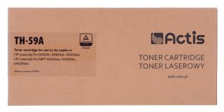 ACTIS Actis TH-59A Toner (zamiennik HP CF259A; Supreme; 3000 stron; czarny) z chipem monitorującym poziom tonera. Zalecamy wyłączenie 