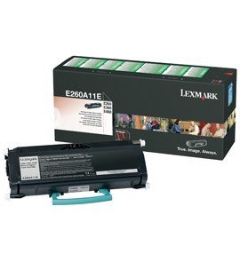 Lexmark TONER LEXMARK OPTRA E260 E260A11E 3.5k czarny