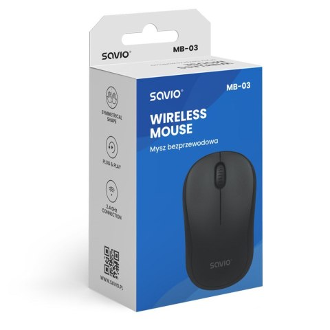 SAVIO SAVIO MYSZ BEZPRZEWODOWA MB-03
