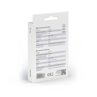 SAVIO SAVIO OBUDOWA NA DYSK ZEWN. M.2 SSD NVME, USB, AK-67