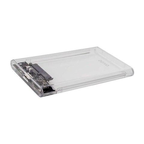 SAVIO SAVIO ZEWNĘTRZNA OBUDOWA NA DYSK HDD/SDD 2,5", USB 3.0, TRANSPARENTNA, AK-66