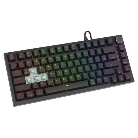 Savio Klawiatura magnetyczna ASTRAL Black OUTEMU White Jade Magnetic RGB