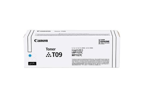 Canon Canon T09 kaseta z tonerem 1 szt. Oryginalny Cyjan