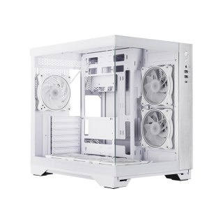 Chieftec Obudowa VISIO GM-30W-T G-OP 6xwentylator ARGB biała