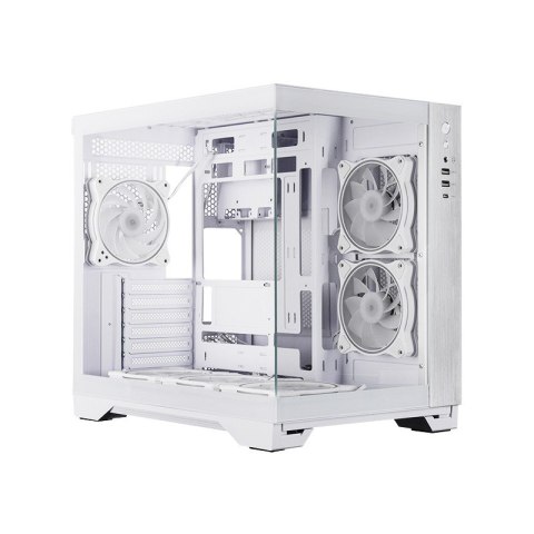 Chieftec Obudowa VISIO GM-30W-T G-OP 6xwentylator ARGB biała