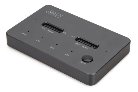 DIGITUS Digitus Stacja klonująca NVMe Obudowa USB3.1 Gen2 Type-C NVMe M.2 SSD