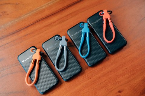 Verbatim Zewnętrzny dysk SSD Verbatim Pocket SSD 2TB USB 3.2 Gen 2 (3.1 Gen 2) Czarny, Szary