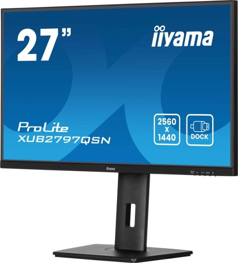 IIYAMA Monitor IIYAMA 68.5cm (27") XUB2797QSN-B2 16:9 HDMI+DP+USB-C