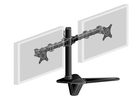 IIYAMA Uchwyt Iiyama DS1002D-B1 - stand z ramieniem regulowanym