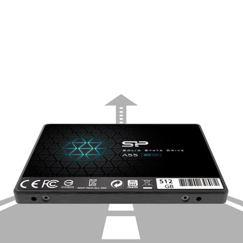 Silicon Power Dysk SSD Silicon Power Ace A55 512GB 2,5" SATA III 560/530 MB/s (SP512GBSS3A55S25)