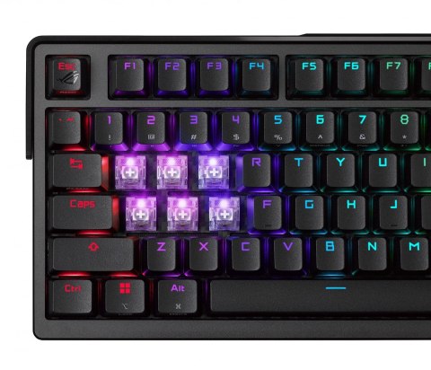 ASUS ASUS ROG Azoth Extreme klawiatura Gaming USB + RF Wireless + Bluetooth QWERTZ Czarny