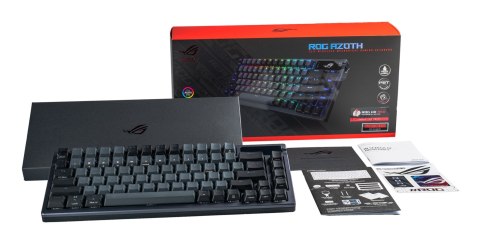 ASUS ASUS ROG Azoth klawiatura Gaming USB + RF Wireless + Bluetooth QWERTY Czarny