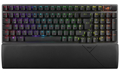 ASUS ASUS ROG Strix Scope II 96 Wireless klawiatura Gaming USB + RF Wireless + Bluetooth QWERTZ Niemiecki Czarny