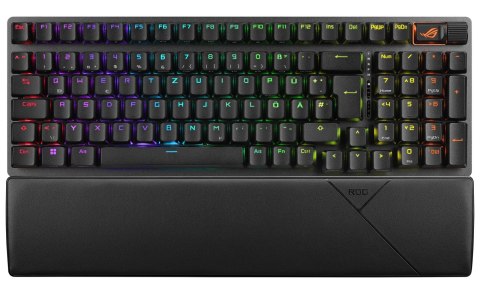 ASUS ASUS ROG Strix Scope II 96 Wireless klawiatura Gaming USB + RF Wireless + Bluetooth QWERTZ Niemiecki Czarny