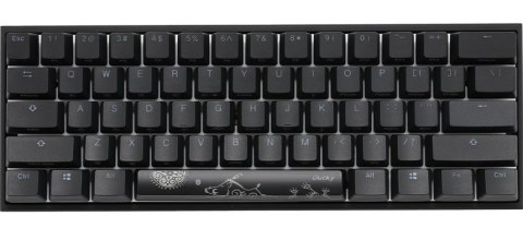 Ducky Ducky Mecha Mini klawiatura Gaming USB Niemiecki Czarny