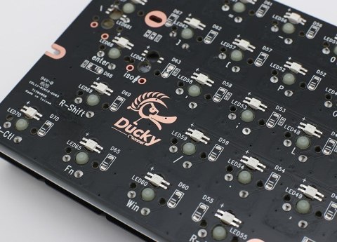 Ducky Ducky Mecha Mini klawiatura Gaming USB Niemiecki Czarny
