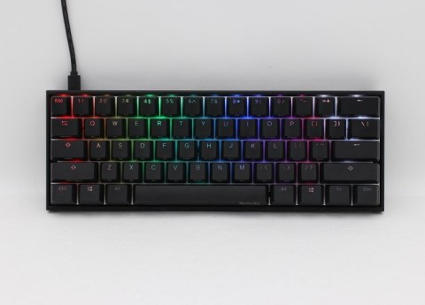 Ducky Ducky Mecha Mini klawiatura Gaming USB Niemiecki Czarny
