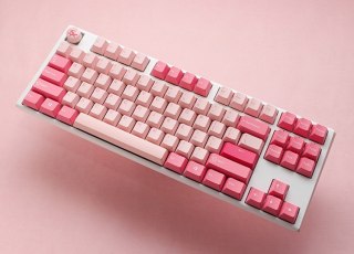 Ducky Ducky One 3 TKL Gossamer Pink klawiatura Gaming US