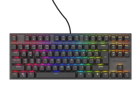 GENESIS GENESIS NKG-2155 klawiatura Gaming USB QWERTY UK międzynarodowy Czarny