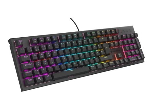 GENESIS GENESIS NKG-2179 klawiatura Gaming USB QWERTZ Niemiecki Czarny