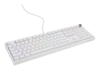 GENESIS GENESIS NKG-2300 klawiatura Uniwersalne USB QWERTY Angielski Biały