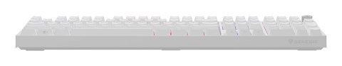 GENESIS GENESIS NKG-2300 klawiatura Uniwersalne USB QWERTY Angielski Biały