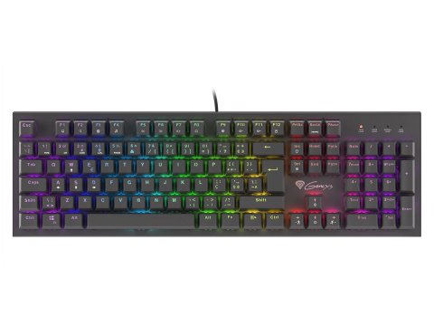 GENESIS GENESIS THOR 300 klawiatura Gaming USB QWERTY Portugalski Czarny