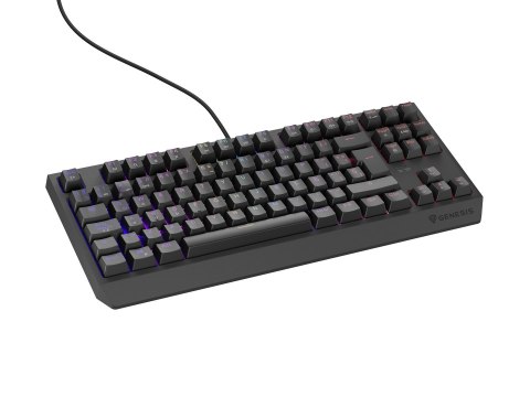 GENESIS GENESIS Thor 230 TKL klawiatura Gaming USB QWERTY Hiszpański Czarny