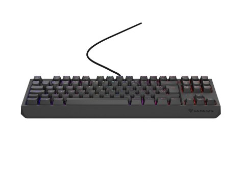 GENESIS GENESIS Thor 230 TKL klawiatura Gaming USB QWERTY Hiszpański Czarny