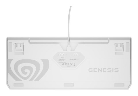 GENESIS GENESIS Thor 230 TKL klawiatura Gaming USB + RF Wireless + Bluetooth QWERTY US English Biały