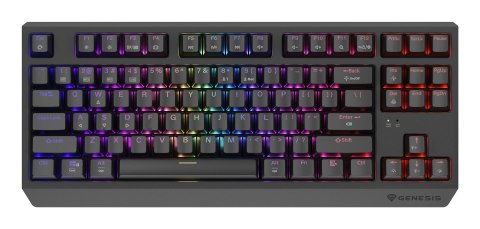 GENESIS GENESIS Thor 230 TKL klawiatura Gaming USB + RF Wireless + Bluetooth QWERTY US English Czarny