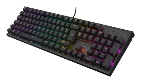 GENESIS GENESIS Thor 303 klawiatura Gaming USB QWERTZ Niemiecki Czarny