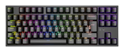 GENESIS GENESIS Thor 404 TKL klawiatura Gaming USB QWERTY Niemiecki Czarny
