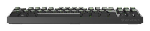 GENESIS GENESIS Thor 404 TKL klawiatura Gaming USB QWERTY Niemiecki Czarny