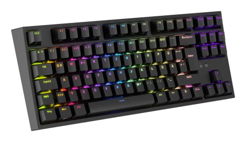 GENESIS GENESIS Thor 404 TKL klawiatura Gaming USB QWERTY Niemiecki Czarny