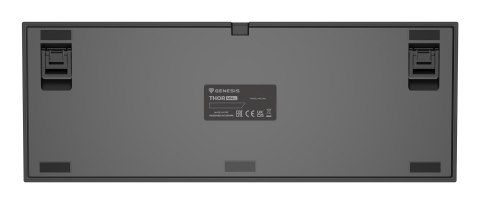 GENESIS GENESIS Thor 404 TKL klawiatura Gaming USB QWERTZ Niemiecki Czarny