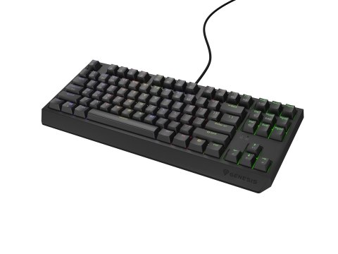 GENESIS Klawiatura GENESIS Thor 230 TKL NKG-2077 Gaming USB QWERTY Czarny
