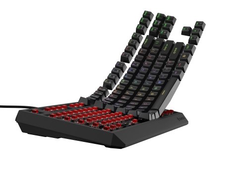 GENESIS Klawiatura GENESIS Thor 230 TKL NKG-2077 Gaming USB QWERTY Czarny